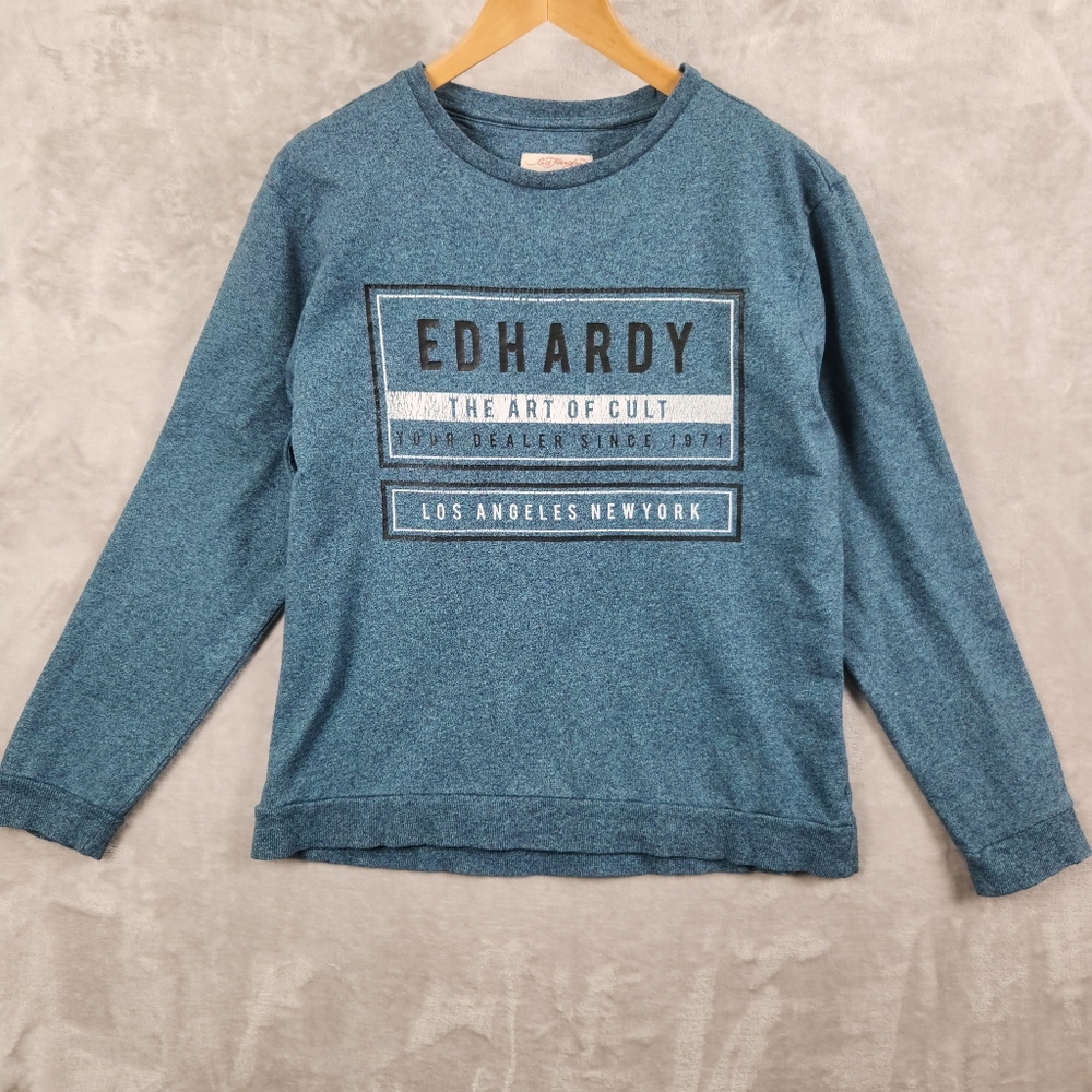 Ed Hardy Sweatshirt Size L‎